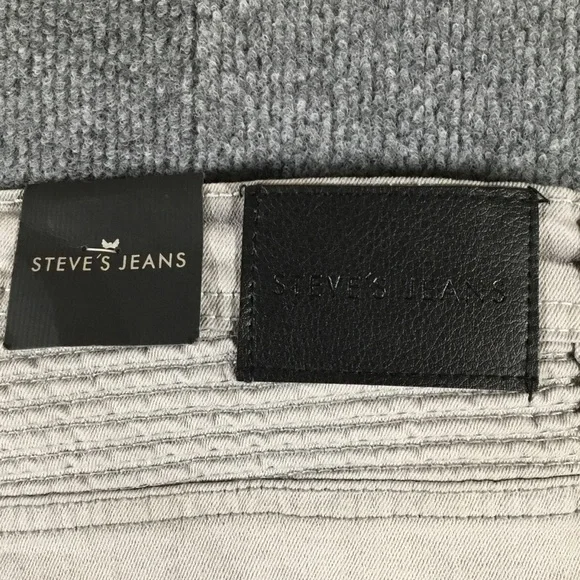 Steve’s Jeans denim distressed jean shorts men’s waist size 46 NWT - Picture 8 of 12